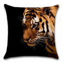 Axyaa Tiger Lion Printed Cushion Cover 45X45CM