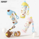 Axyaa Ice Cream Thermal Water Bottle with Straw: 316 Stainless Steel Insulated Cup