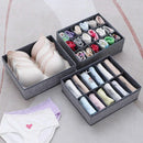Axyaa Sports Bra Underwear Storage Box Organizer - Wardrobe Drawer Separator & Socks Panties Organizer