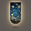 Axyaa Abstract Starry Sky Wall Lamp LED Light for Modern Home Decoration