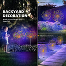 Axyaa Solar LED Firework Fairy Lights for Outdoor Garden Decor