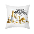 Axyaa Christmas Ball Cushion Cover Platinum Decoration