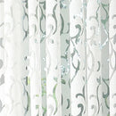 Axyaa Floral Jacquard Grommet Curtain for Home Decoration