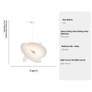 Axyaa Modern Cement Chandelier Dining Kitchen Silk Pendant Light