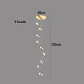Axyaa LED Pendant Chandeliers for Living Room Indoor Lighting