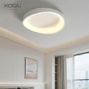 Axyaa Modern LED Ceiling Light Minimalist Black White Chandeliers