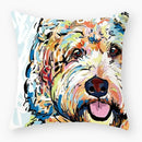 Axyaa Dog Yorkie Pug Cute Pillowcase Sofa Bedroom Decoration