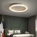Axyaa Gold/White Ceiling Chandelier - LED Ring Light for Bedroom, Kitchen, Dining Room