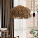 Axyaa Rattan Hat Lamp: Creative Art Lighting for Living Room and Restaurant