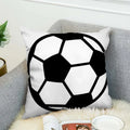 Axyaa Sports Pillow Cover for Bed, Car, and Sofa - Basketball Soccer Theme
