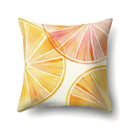 Axyaa Fruits Pattern Cushion Cover 45x45cm for Sofa Bed Living Room