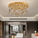 Axyaa Crystal Chandelier Pendant Light for Living Room Dining Room Ceiling Lighting