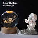 Axyaa Galaxy Planetary Projection Crystal Ball LED Night Light