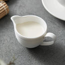 Axyaa Ceramic Tableware Set: Gravy Boat, Sauce Pot, Milk Jug, Milk Can, White Cup, Porcelain Seasoning Tools