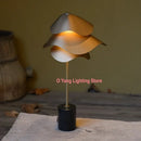 Axyaa Zen Wabi Sabi Bedhead Desk Lamp - Retro Light Luxury, Creative & Simple Design
