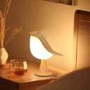 Axyaa Wooden Bird Table Lamp - Dimmable Touch Switch Night Light for Bedroom