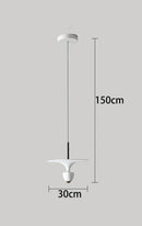 Axyaa LED Ceiling Chandelier for Modern Bedroom and Dining Room Lighting