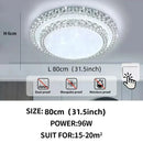 Axyaa Modern Diamond LED Ceiling Light for Home Lighting Decor