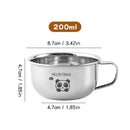 Axyaa Kids Stainless Steel Tumbler with Handle - Durable & Cute Drinkware
