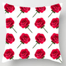 Axyaa Red Roses Square Large Pillow Cases High Quality Thick Covers
