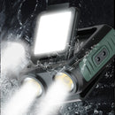 Axya Rechargeable LED Headlamp: Mini Motion Sensor Cap Light