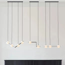 Axyaa Nordic Glass Pendant Light - Modern Iron Art Lighting Fixtures
