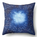 Axyaa Galaxy Print Pillowcase - Decorative Polyester Cushion Cover for Home Sofa