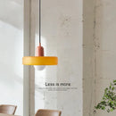 Axyaa Nordic Stained Glass Chandelier for Restaurant, Bedroom, and Bar