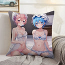 Axyaa Luxury Room Pillow Cover 45x45 Decorative Cushion Cases 50x50cm