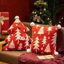 Axyaa Christmas Tree Pillow Home Decor Holiday Cushion for Living Room
