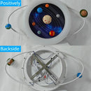 Axyaa Starry Sky LED Chandelier: Modern Bedroom Luxury Ceiling Lamp for Children's Eye Protection