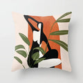Axyaa Mid Century Geometry Abstract Pillow Case for Home Sofa Decor