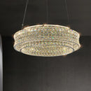 Axyaa Luxury Crystal Ceiling Chandelier for Elegant Indoor Decor