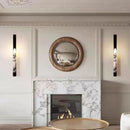 Axyaa Marble & Metal Wall Lamp, Elegant E14 Sconce for Hotel, Bedroom & Stairs