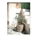 Axyaa Green Leaves Indoor Plants Wall Art Print for Living Room Decor