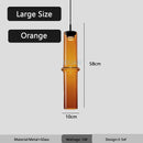Axyaa Minimalist Glass Foyer Pendant Light for Elegant and Artistic Home Decor