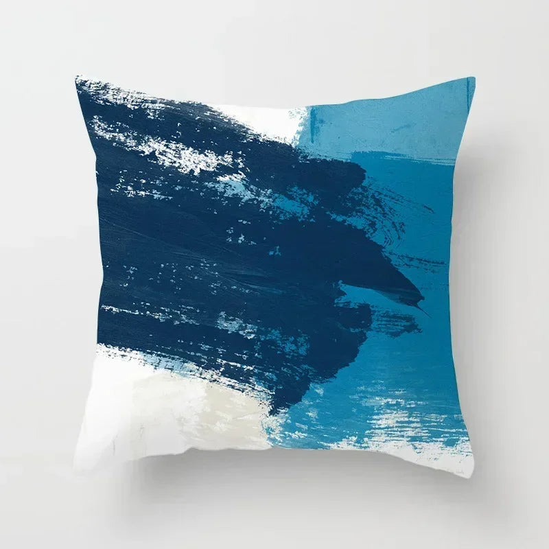 Nordic Abstract Velvet Pillow Cover by Axyaa - Simple & Chic