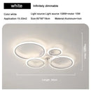 Nordic Style Modern Ceiling Lamp Set by Axyaa for Living Room and Bedroom