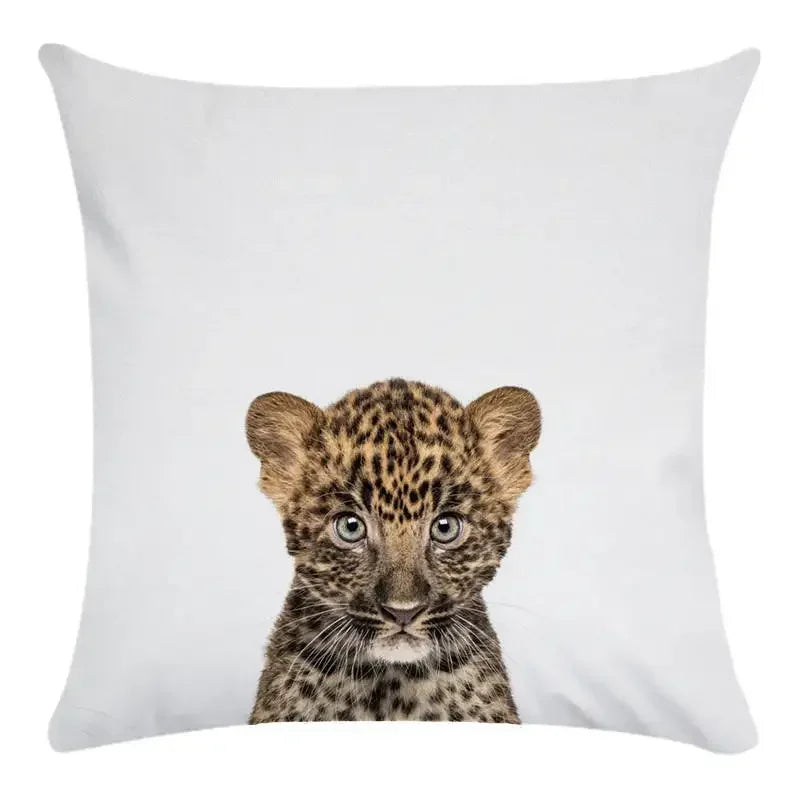 Axyaa Animal Print Cushion Cover Home Decor 45x45CM