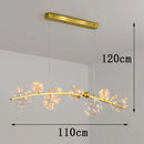 Axyaa LED Pendant Light Chandelier for Modern Home Decor and Indoor Lighting