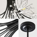 Axyaa Nordic Dandelion Ceiling Lamp: Warm, Creative Home Lighting for Bedroom, Living, Dining Room