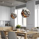 Axyaa Retro Industrial Planet Chandelier Pendant Lights
