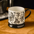 Axyaa Ceramic Ins Mug Set, Couple Coffee Cups, Creative Milk Cup, Home Water Bottle