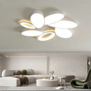 Axyaa Modern Flower Bedroom Chandelier LED Ceiling Lamp for Living Dining Room Office Nursery Kitchen