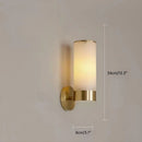 LED Spanish Alabaster Wall Light For Bedroom by Axyaa