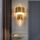 Axyaa Luxury Crystal Wall Lamp for Modern Living Room and Staircase Walls