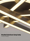 Axyaa Nordic LED Ceiling Chandelier for Home Interior Lighting