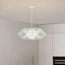 Axyaa Rattan Pendant Light: Modern LED Bird's Nest Lamp for Living Room & Restaurant