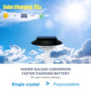 Axyaa Solar Garden Lights Outdoor RGB Warm White Landscape Decor Waterproof