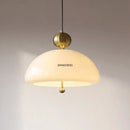 Axyaa LED Glass Chandelier for Bedroom Dining Room Table Lighting Fixture